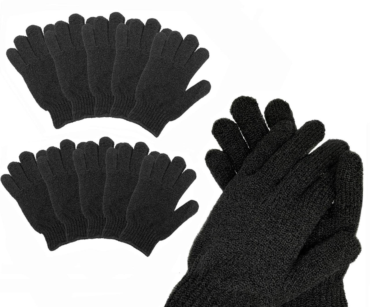Exfoliating Gloves (2 gloves)